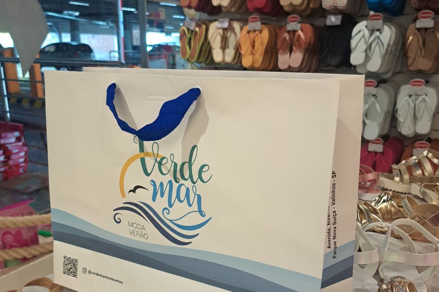 Sacola de Papel Personalizada K2 Gráfica 